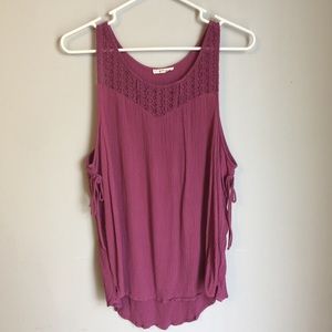Maurices Maroon Tank Top XXL